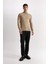 Slim Fit Dar Kesim Yarım Balıkçı Yaka Basic Düz Triko Kazak R1127AZ24WN 7