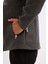 Su İtici Slim Fit Dar Kesim Çıkarılabilir Kapüşonlu Fermuarlı Cepli Suni Deri Ceket Mont R2523AZ24WN 13