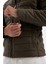 Su Geçirmez Slim Fit Dar Kesim Dik Yaka Fermuarlı İç Cepli Sunş Deri Ceket Mont X4014AZ24WN 14