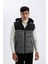 Slim Fit Cepli Yelek Dar Kesim Renk Bloklu Kapüşonlu Fermuarlı C5025AX24WN 11