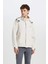 Regular Fit Kapüşonlu Fermuarlı Çıtçıt Kapamalı Mevsimlik Hafif Mont C8284AX24AU 13