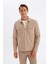 Slim Fit Dar Kesim Polo Yaka Astarlı Fermuarlı Cepli Mevsimlik Mont Y4458AZ24AU 8