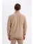 Slim Fit Dar Kesim Polo Yaka Astarlı Fermuarlı Cepli Mevsimlik Mont Y4458AZ24AU 11