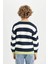 Erkek Çocuk Bisiklet Yaka Çizgili Triko Kazak C3117A824WN 18