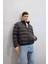 Regular Fit Dik Yaka Fermuarlı Cepli Mevsimlik Baharlık Şişme Mont C4856AX24WN 8