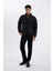 Regular Fit Dik Yaka Fermuarlı Cepli Mevsimlik Baharlık Şişme Mont C4856AX24WN 12