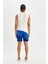 Fit Regular Fit Baskılı Esnek Dokulu Sporcu Kısa Boy Deniz Şortu B5997AX24HS 11