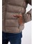 Regular Fit Dik Yaka Fermuarlı Cepli Mevsimlik Baharlık Şişme Mont C4856AX24WN 12
