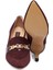 Bordo Hakiki Süet Deri Kadın Stiletto - K24S1AY67515-F90 4