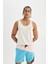 DeFactoFit Regular Fit Baskılı Esnek Dokulu Kısa Boy Deniz Şortu B5999AX24HS 7