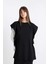 Regular Fit Bisiklet Yaka Basic Düz Yan Bağlamalı Triko Süveter Y1323AZ24AU 10