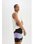 Fit Regular Fit Baskılı Esnek Dokulu Kısa Boy Deniz Şortu B5998AX24HS 10