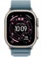 Watch Ultra 3 Gps + Cellular, 49 mm Natürel Titanyum Kasa ve Açık mavi Alpine loop - Büyük boy 2