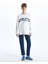 Xsıde Actıve Beyaz Bisiklet Yaka Baskılı Kadın Sweatshirt 2