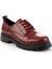 Bordo Kadın Oxford Ayakkabı K01823060798 2