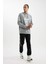 Fit NBA Chicago Bulls Jogger Eşofman Altı Standart Fit Cepli Düz Paça C9274AX24AU 8