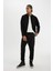 Fit Slim Fit Dar Kesim Kapüşonlu Skuba Dalgıç Kumaş Fermuarlı Sporcu Sweatshirt A6956AX24AU 7