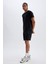 Fit Slim Fit Dar Kesim Sporcu Standart Paça Şort V3030AZ24AU 9