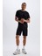 Fit Slim Fit Dar Kesim Sporcu Standart Paça Şort V3030AZ24AU 10