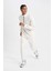 Fit Slim Fit Sporcu İnce Jogger Eşofman Altı Dar Kesim Fermuarlı Basic Düz Standart Paça S3309AZ24AU 11