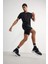 Fit Slim Fit Dar Kesim Fermuarlı Telefon Cepli Sporcu Taytlı Şort Z2147AZ24AU 9