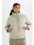 Fit Su Geçirmez Rüzgar Geçirmez Dik Yaka Çıtçıtlı Cepli Mevsimlik Hafif Mont C4955AX24WN 9
