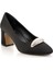 Mat Siyah Kadın Abiye Ayakkabı K01213034838 2