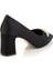 Mat Siyah Kadın Abiye Ayakkabı K01213034838 3