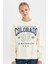 Loose Fit Bisiklet Yaka Baskılı Kalın Sweatshirt C7811AX24WN 6