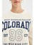 Loose Fit Bisiklet Yaka Baskılı Kalın Sweatshirt C7811AX24WN 10