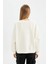 Coool Oversize Geniş Kalıp Bisiklet Yaka Kalın Basic Düz Sweatshirt A4177AX24WN 10