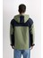 Regular Fit Kapüşonlu Fermaurlı Cepli Mont C7435AX24AU 14