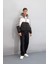 Slim Fit Dar Kesim Renk Bloklu Astarlı Kapüşonlu Fermuarlı Cepli Şişme Mont N4530AZ24AU 12