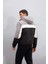Slim Fit Dar Kesim Renk Bloklu Astarlı Kapüşonlu Fermuarlı Cepli Şişme Mont N4530AZ24AU 14