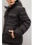 Slim Fit Şişme Mont Dar Kesim Kapüşonlu Cepli Fermuarlı C7437AX24WN 12