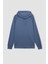 Mavi DeFactoFit Standart Fit Kapüşonlu Cepli Sporcu Sweatshirt C9171AX24AU 18