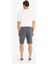Slim Fit Dar Kesim Cepli Basic Düz Bermuda Şort W1105AZ24SM 14