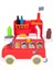 2in1 Sesli ve Işıklı Süpermarket Otobüsü Oyun Seti 28 Parça 2