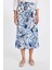 Desenli A Kesim Midi Etek C8722AX24SM 15
