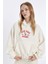 Coool Loose Fit Kapüşonlu Kanguru Cepli Polar Sweatshirt C8197AX24WN 6