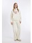 Coool Loose Fit Kapüşonlu Kanguru Cepli Polar Sweatshirt C8197AX24WN 7