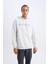 Fit NBA Brooklyn Nets Standart Fit Kapüşonlu Baskılı Jakarlı Sweatshirt C8916AX24AU 8