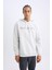 Fit NBA Brooklyn Nets Standart Fit Kapüşonlu Baskılı Jakarlı Sweatshirt C8916AX24AU 11