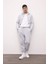 Regular Fit Kapüşonlu İçi Yumuşak Tüylü Cepli Basic Düz Fermuarlı Sweatshirt X8331AZ24AU 7