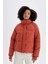 Fit Su Geçirmez Regular Fit Dik Yaka Reglan Kol Kışlık Şişme Mont A1550AX24WN 6