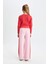 Kız Çocuk Renk Bloklu Wide Leg Geniş Bol Paça Eşofman Altı C9673A824AU 15