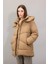 Su Geçirmez Kapüşonlu Şişme Mont Parka Fermuar Çıtçıtlı Cepli C9372AX24WN 12