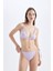 Regular Fit Desenli Bağcıklı Bikini Altı-Fall in Love C4424AX24HS 10
