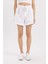 Paperbag Yüksek Bel Geniş Paça Poplin Şort C9234AX24SM 12