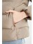 Su Geçirmez Puffer Şişme Mont Kapüşonlu Fermuar Çıtçıt Kapmalı Cepli C9523AX24WN 11